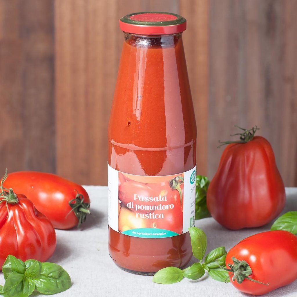 Passata di pomodoro rustica 700g - Catabin